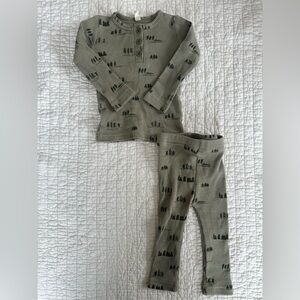 Pippin Green Cotton Set 9-12 Months 494